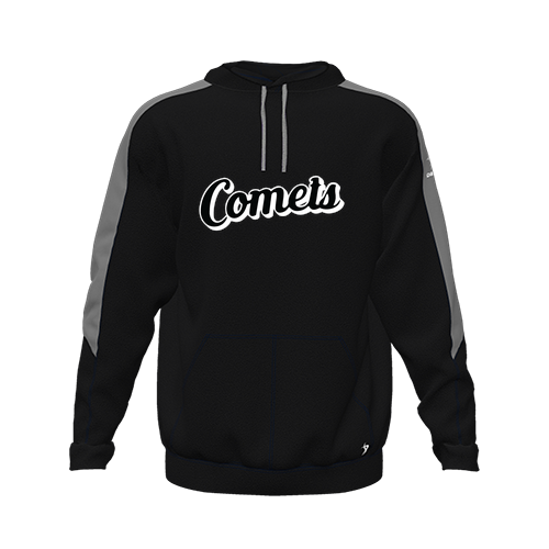 [CUS-DFW-HOOD-FLC-LSL-BLK-YXS-LOGO1] Hoodie (Youth XS, Black, Logo 1)