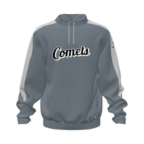 [CUS-DFW-HOOD-FLC-LSL-GRY-YXS-LOGO1] Hoodie (Youth XS, Gray, Logo 1)