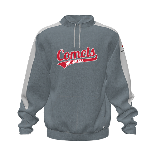 [CUS-DFW-HOOD-FLC-LSL-GRY-YXS-LOGO3] Hoodie (Youth XS, Gray, Logo 3)