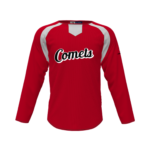[CUS-DFW-PULL-FLC-CNK-LSL-RED-YS-LOGO1] Pullover (Youth S, Red, Logo 1)