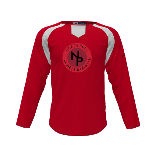 [CUS-DFW-PULL-FLC-CNK-LSL-RED-YS-LOGO2] Pullover (Youth S, Red, Logo 2)