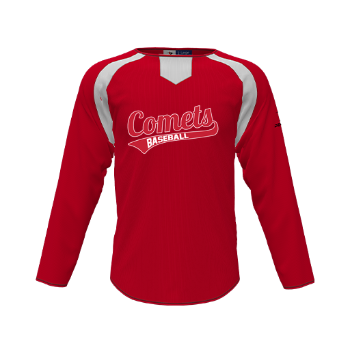 [CUS-DFW-PULL-FLC-CNK-LSL-RED-YS-LOGO3] Pullover (Youth S, Red, Logo 3)