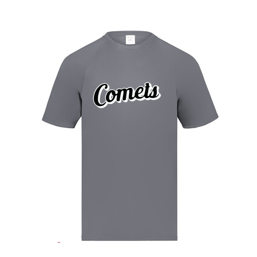 [2790.059.S-LOGO1] Men's Smooth Sport T-Shirt (Adult S, Gray, Logo 1)