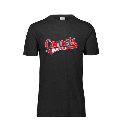 [FTSCUBBK-AS-LOGO3] Decker Men's Tri-Blend T-Shirt - Short Sleeve (Adult S, Black, Logo 3)