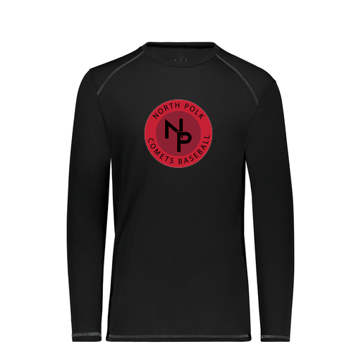 [6846.080.S-LOGO2] Youth SoftTouch Long Sleeve (Youth S, Black, Logo 2)