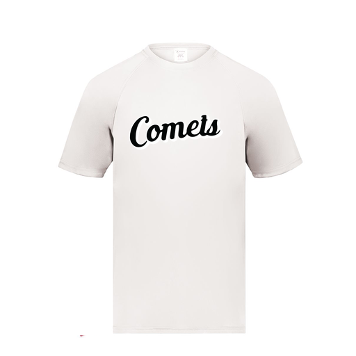 [2791.005.S-LOGO1] Youth Smooth Sport T-Shirt (Youth S, White, Logo 1)