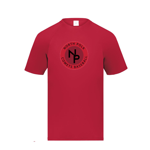 [2791.083.S-LOGO2] Youth Smooth Sport T-Shirt (Youth S, Red, Logo 2)