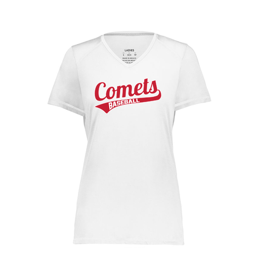 [6844.005.XS-LOGO3] Women's SoftTouch Short Sleeve (Female Adult XS, White, Logo 3)