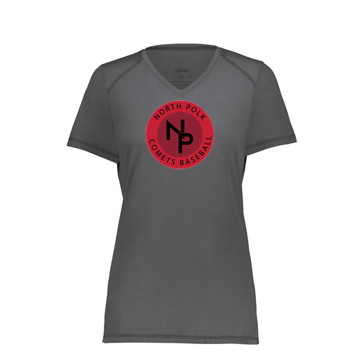 [6844.98D.XS-LOGO2] Women's SoftTouch Short Sleeve (Female Adult XS, Gray, Logo 2)