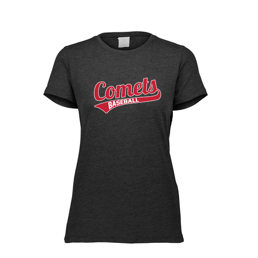 [FTSCUBBK-FAXS-LOGO3] Decker Women's Tri-Blend T-Shirt - Short Sleeve (Female Adult XS, Black, Logo 3)