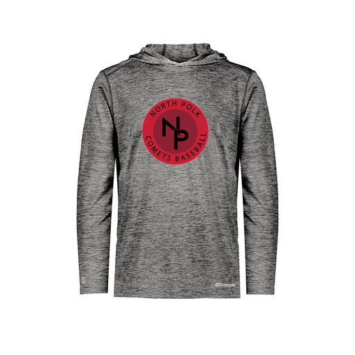 [FOLHCGBK-AS-LOGO2] Decker Men's Charge Hoodie (Adult S, Black, Logo 2)