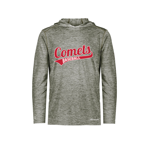 [CUS-DFW-CHGHOOD-PER-LSL-GRY-AS-LOGO3] Men's Charge Hoodie (Adult S, Gray, Logo 3)
