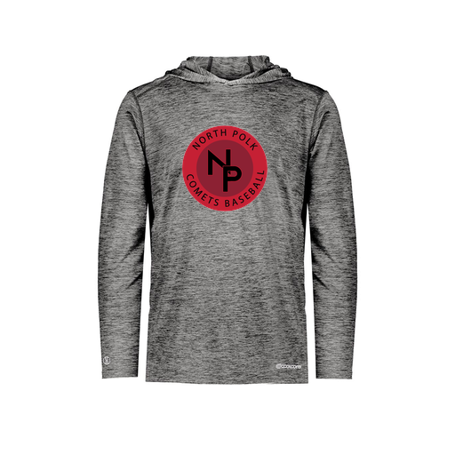 [FOLHCGBK-YS-LOGO2] Decker Youth Charge Hoodie (Youth S, Black, Logo 2)