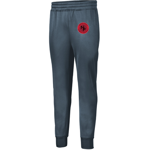 [5566.059.XS-LOGO2] Men's PERFORMANCE FLEECE JOGGER (Adult XS, Gray, Logo 2)