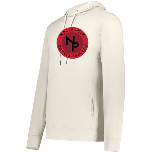 [222598.907.S-LOGO2] Men's Ventura Thin Knit Hoodie (Adult S, White, Logo 2)